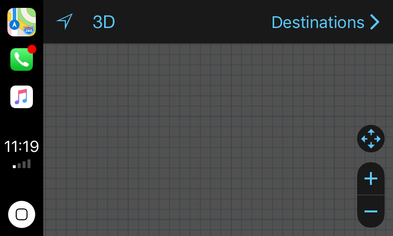 CarPlay maps