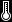 thermometer icon with pixel details